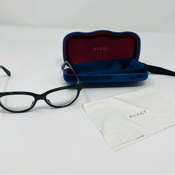 Authentic Gucci GG03730 Black Women’s Cat-Eye Eyeglasses - Picture 7 of 13